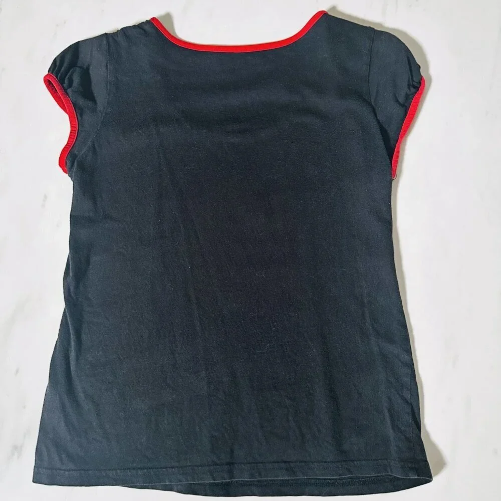 Mickey Mouse Women’s Tank-Top Small Black Red - Disneyland Disney - Picture 4 of 6